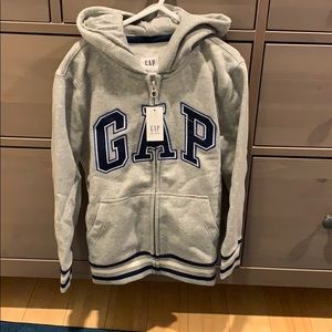 Gap hoodie, boys small, new, never worn